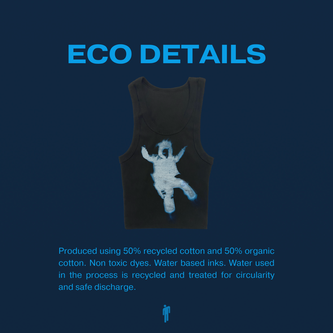 Falling Ribbed Crop Tank