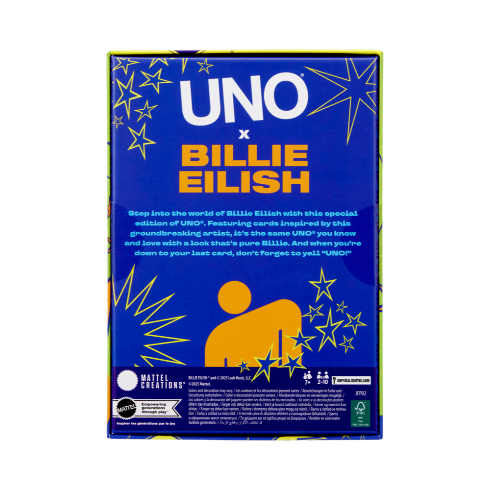 UNO Canvas Billie Eilish Deck
