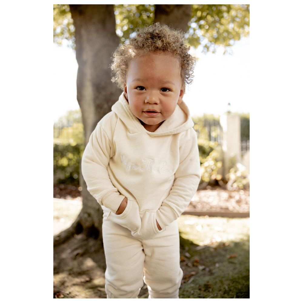 Happier Than Ever Organic Youth Hoodie