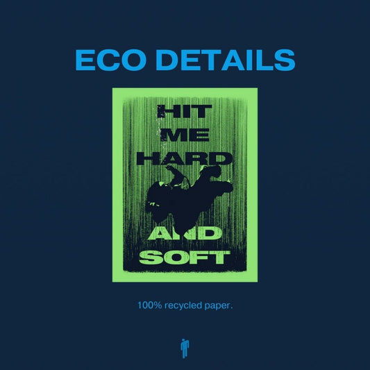 HIT ME HARD AND SOFT Green Poster