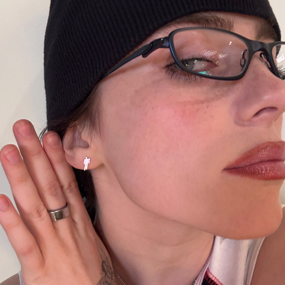 Blohsh Sterling Silver Stud Earrings