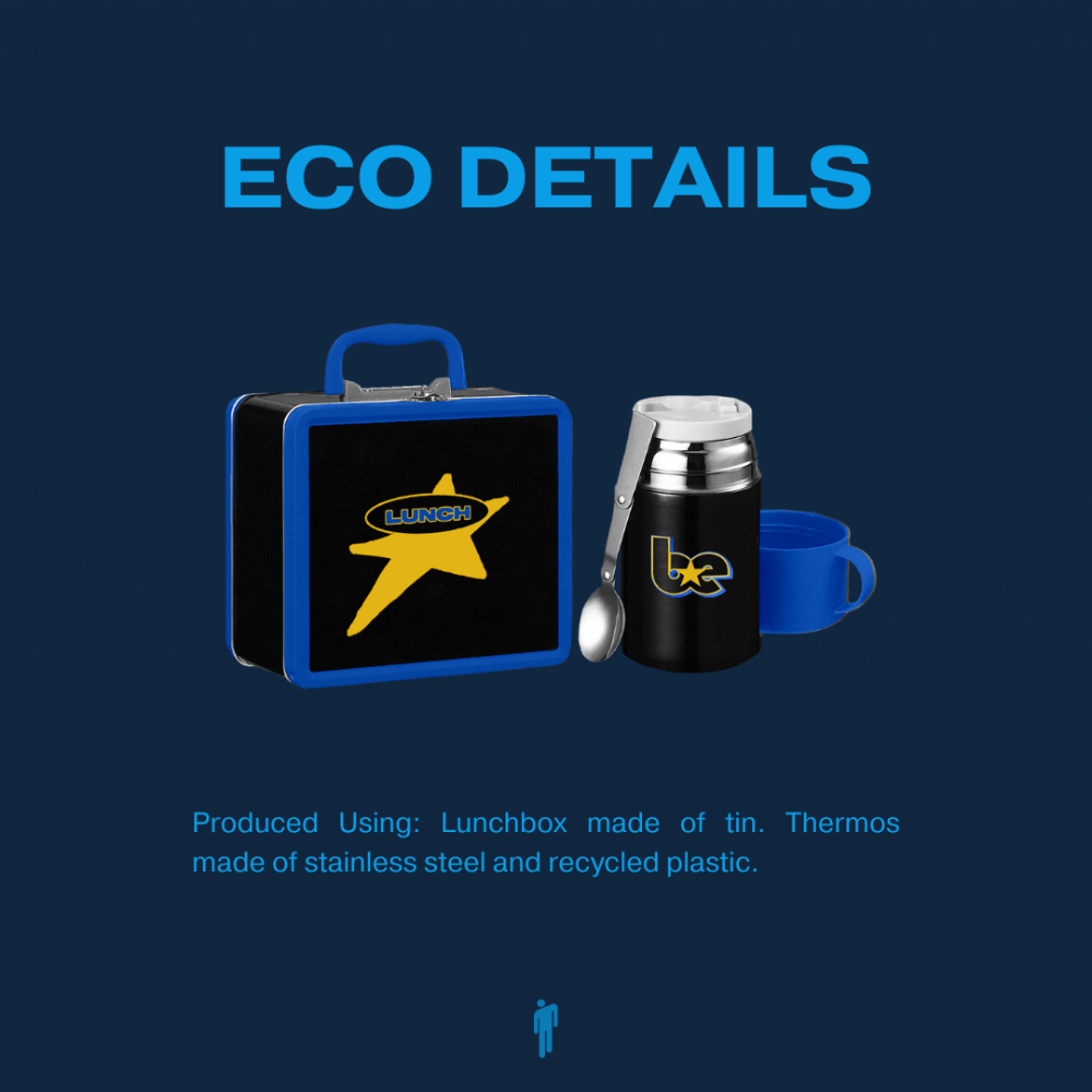 BE LUNCHBOX AND THERMOS SET