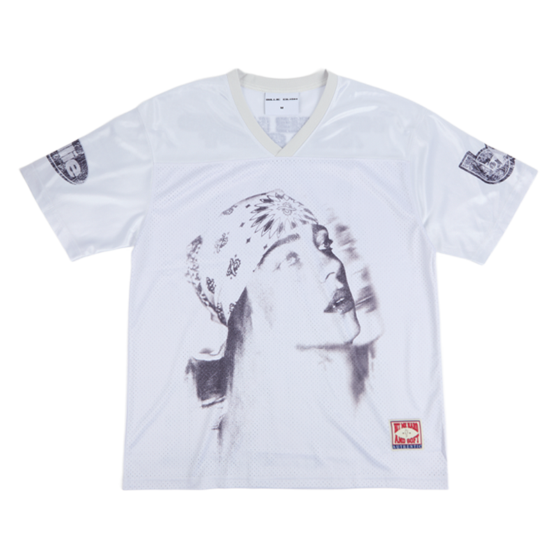 Billie Bandana White Football Jersey