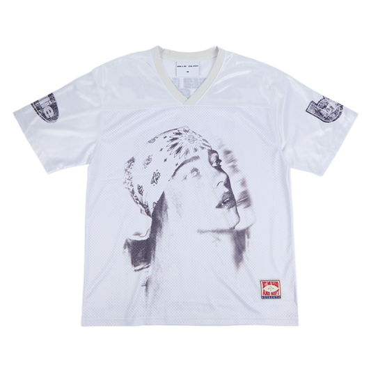 Billie Bandana White Football Jersey
