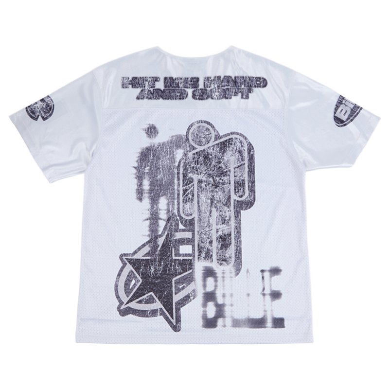 Billie Bandana White Football Jersey