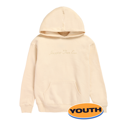 Happier Than Ever Organic Youth Hoodie