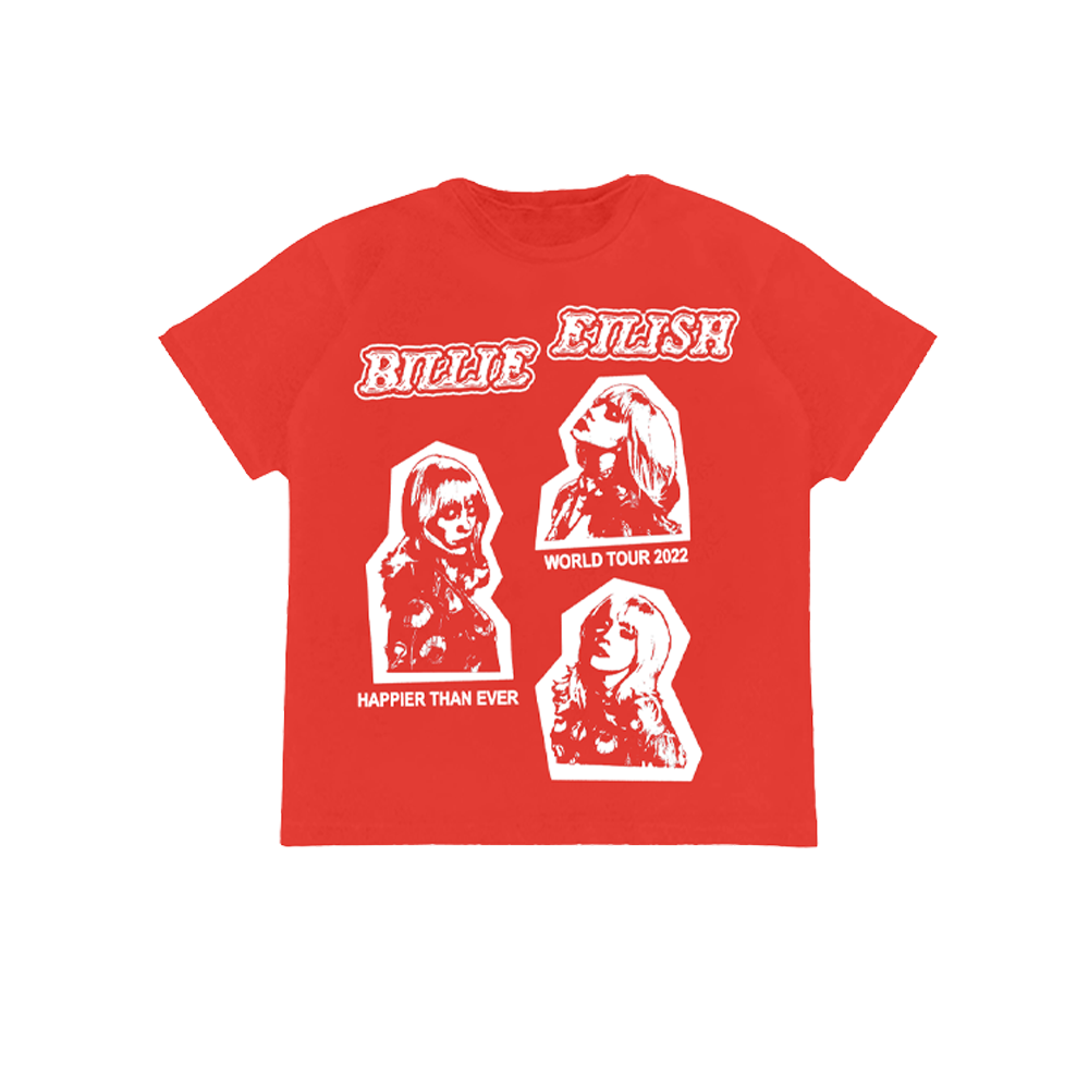 Homecoming Stamped Red Tour T-Shirt