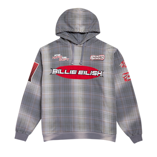 IRIS x Billie Upcycled Plaid Hoodie