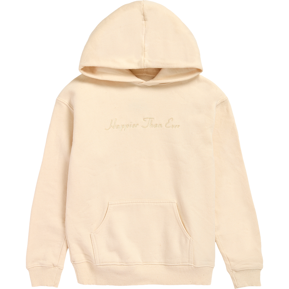 Happier Than Ever Organic Youth Hoodie