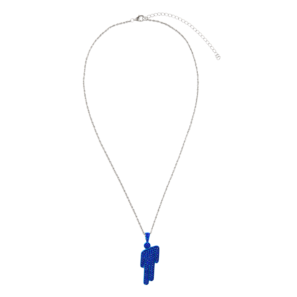 HIT ME HARD AND SOFT Blue Blohsh Necklace