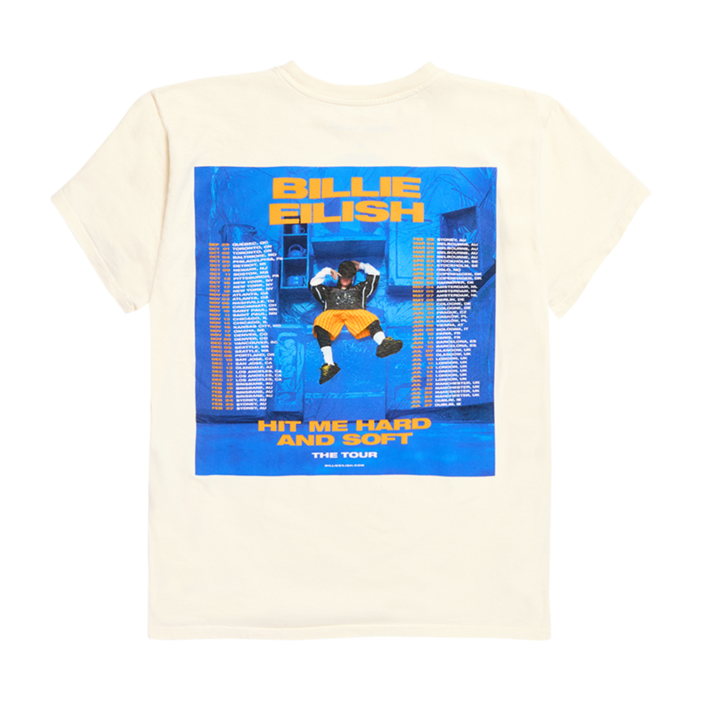 HIT ME HARD AND SOFT Admat Poster Tee