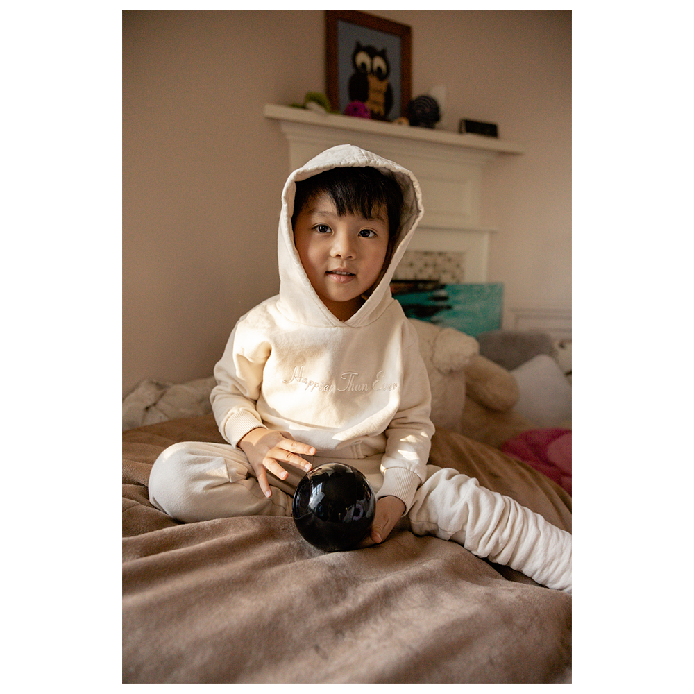 Happier Than Ever Organic Youth Hoodie