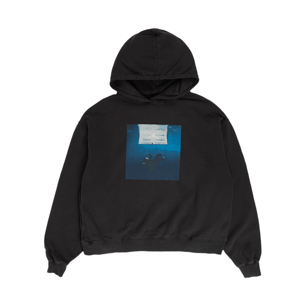 HIT ME HARD AND SOFT Black Cover Pullover Hoodie