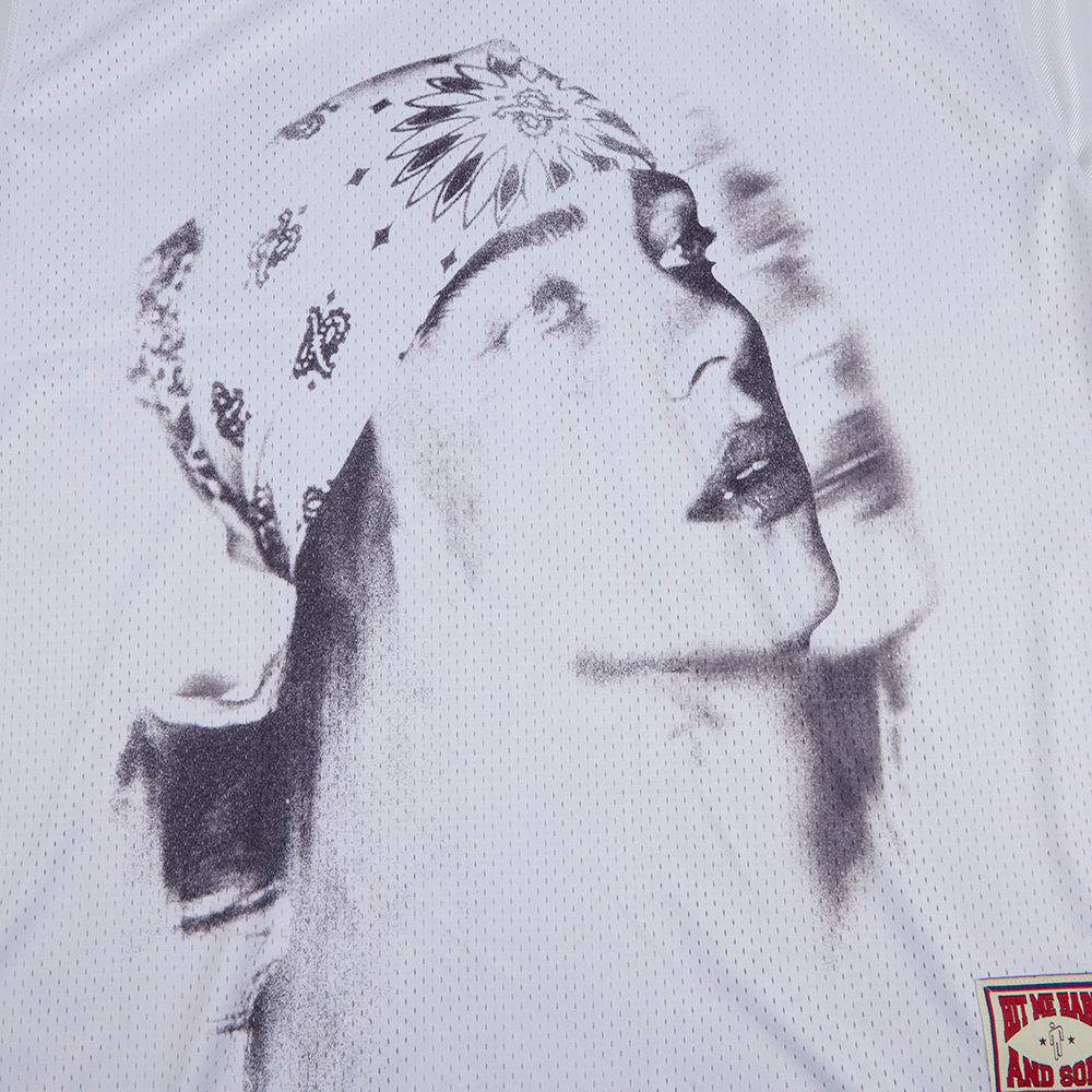 Billie Bandana White Football Jersey