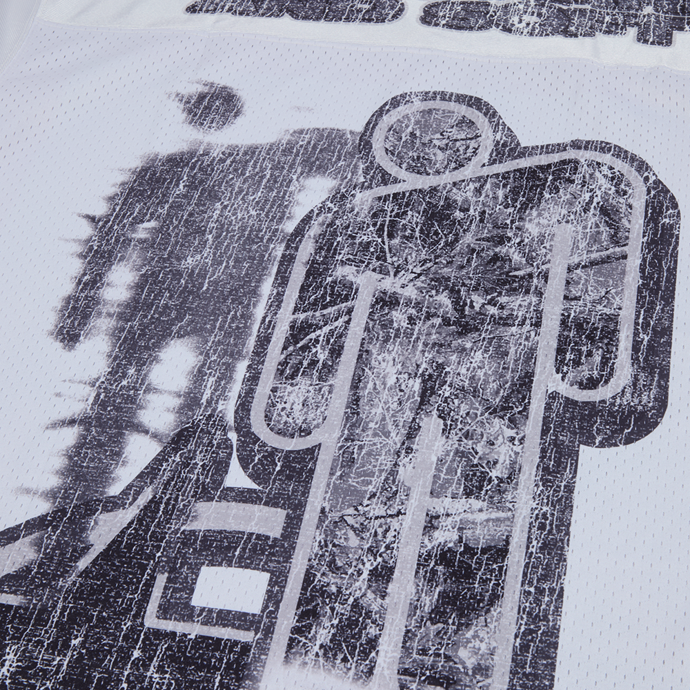 Billie Bandana White Football Jersey