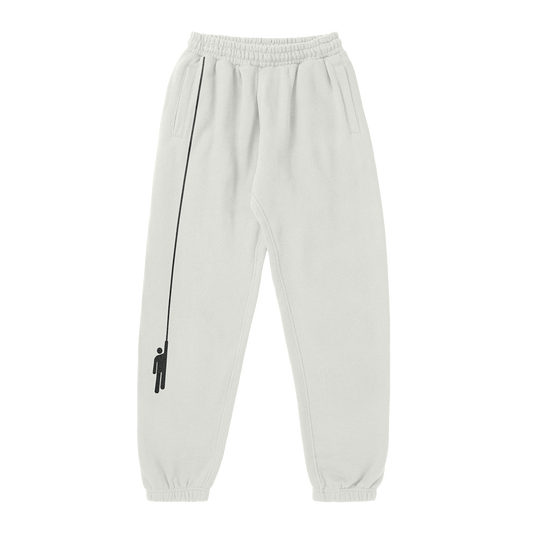 Hanging Blohsh White Sweatpant