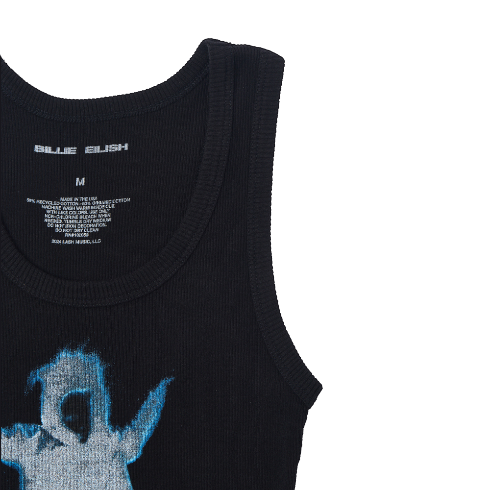 Falling Ribbed Crop Tank