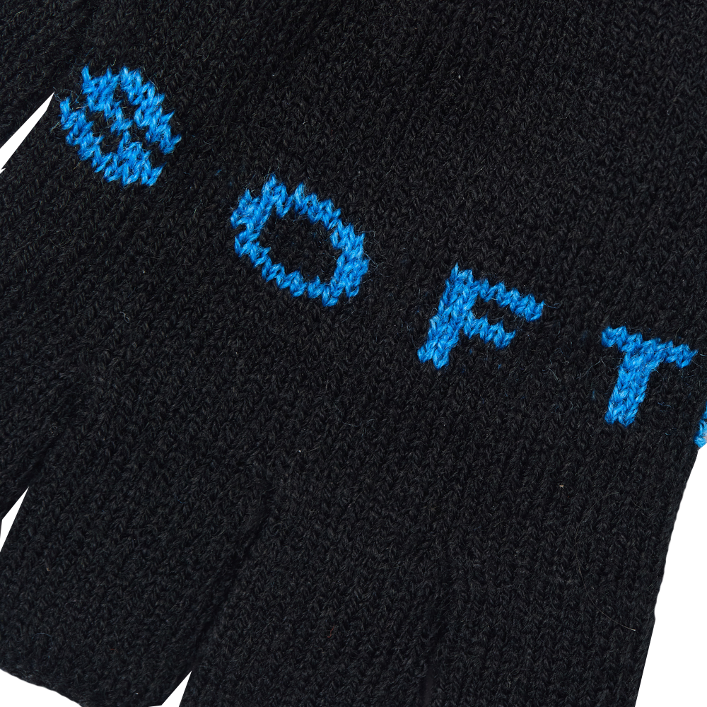 HIT ME HARD AND SOFT FINGERLESS GLOVES