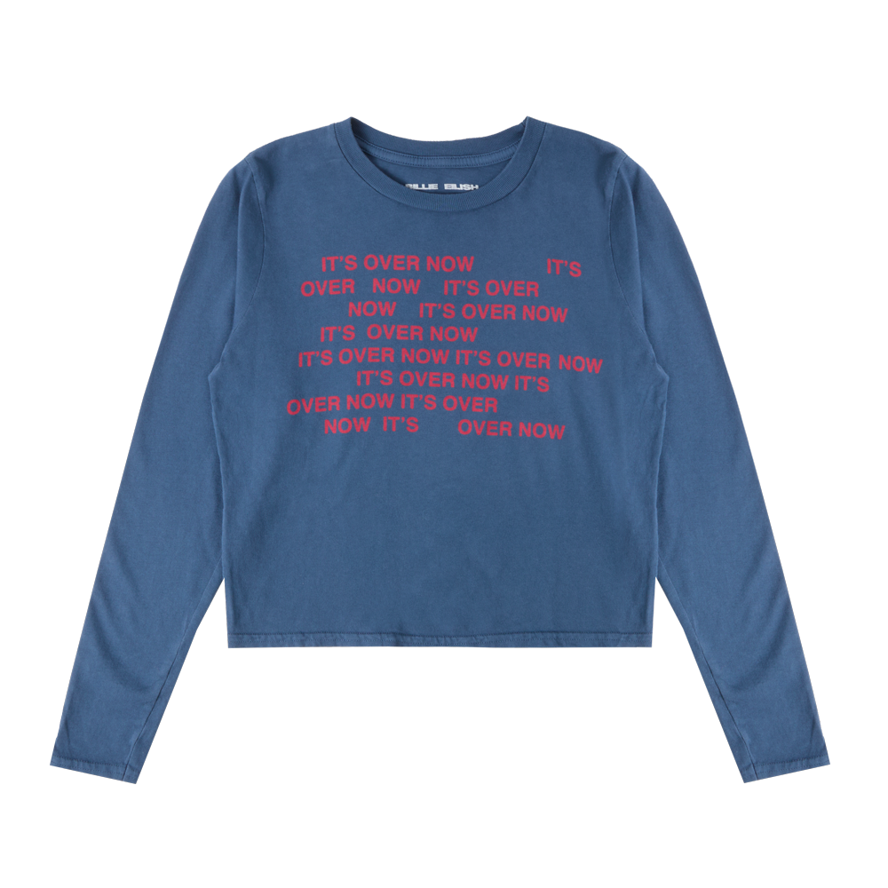 It’s Over Now Baby Crop Longsleeve