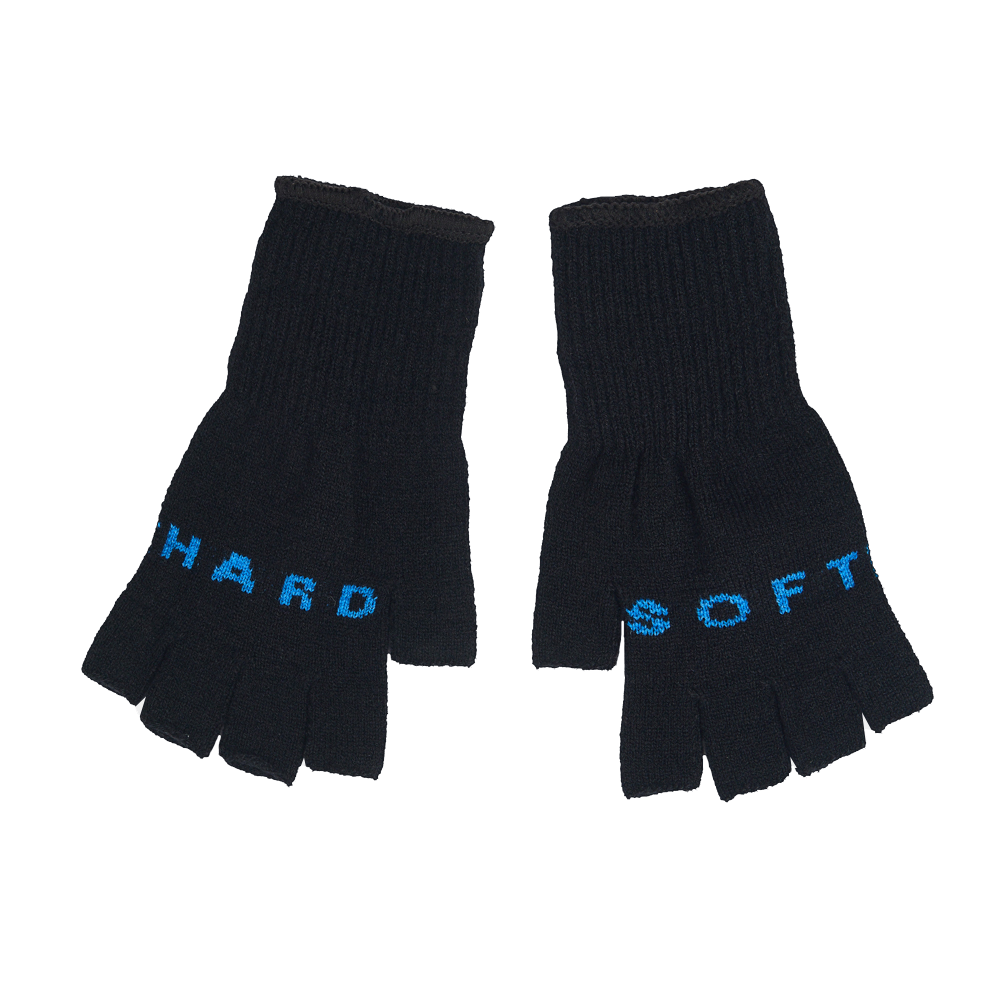 HIT ME HARD AND SOFT FINGERLESS GLOVES