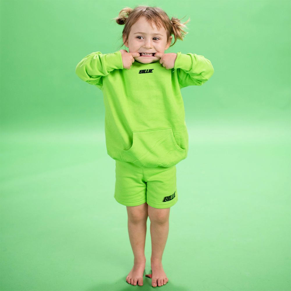 "BILLIE HOODIE" GREEN